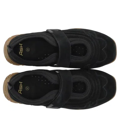 Ash Magda Black Sneaker In Black
