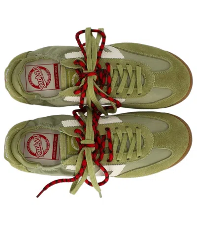 Back70 Rocket Green Sneaker In Green