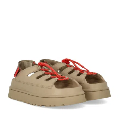 Ugg Goldenglow Toggle Mustard Seed Sandal In Neutral
