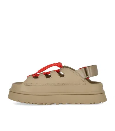 Ugg Goldenglow Toggle Mustard Seed Sandal In Neutral