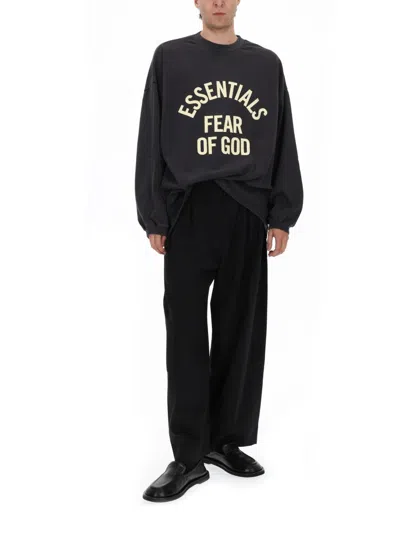 Essentials Sweatshirt "campus 90s" In Black