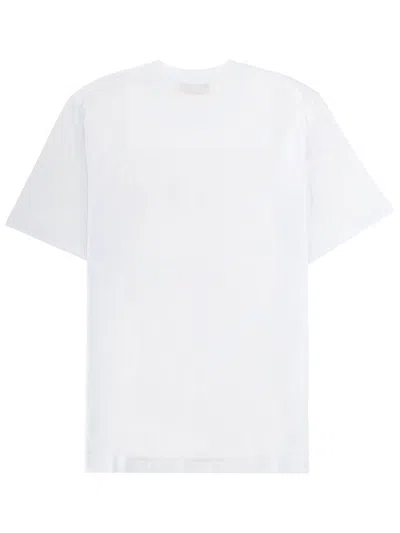 Msgm Logo-detail T-shirt In White