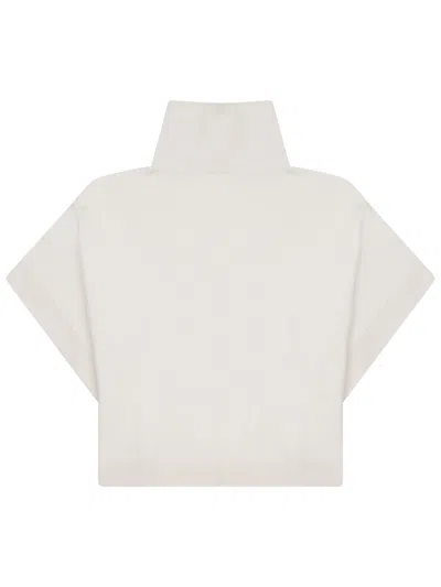 Dior Turtleneck Sweatshirt In White
