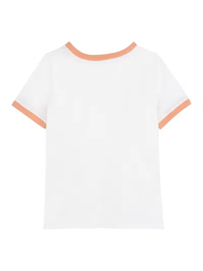 Chloé T-shirt Con Logo In White