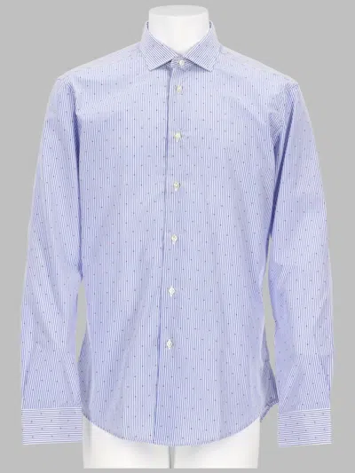 Brian Dales Camicia In Cotone In Blue
