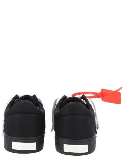 Off-white Vulcanized Low Sneaker In Black