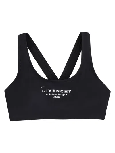 Givenchy Bikini Con Stampa Logo In Black