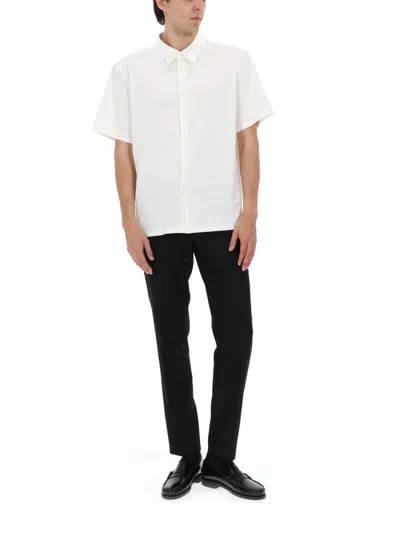Theory Camicia Irving In White