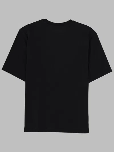 Studio Nicholson Bric T-shirt Blue Regular Fit In Black