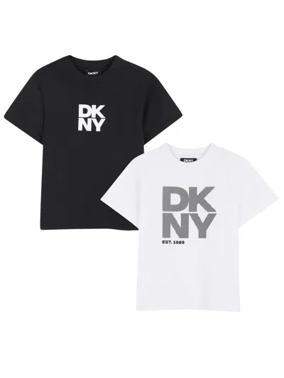 Dkny Set Da 2 T-shirts In Black