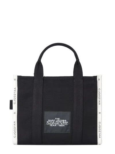 Marc Jacobs The Jacquard Medium Tote In Black