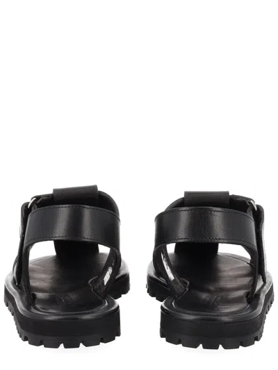 Studio Nicholson Sandom Leather Sandals In Black
