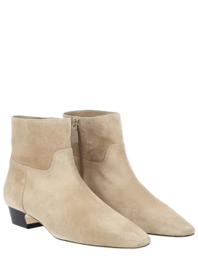 Stuart Weitzman Mini Stiletto Ankle Boots With 5 Cm Heel In Neutral
