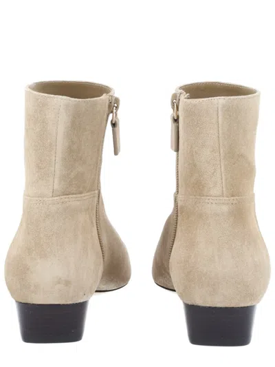 Stuart Weitzman Mini Stiletto Ankle Boots With 5 Cm Heel In Neutral