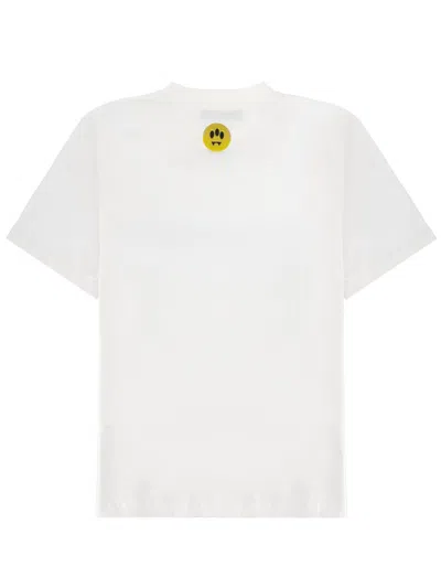 Barrow T-shirt Con Logo In White