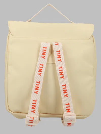Tinycottons Mini Cherrie Toddler Backpack In White