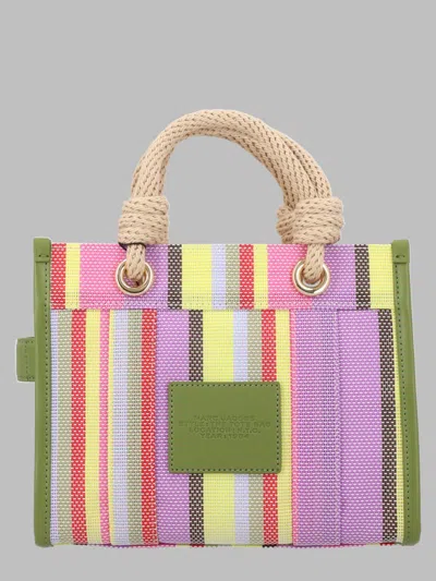 Marc Jacobs Borsa Tote Small A Righe In Multi