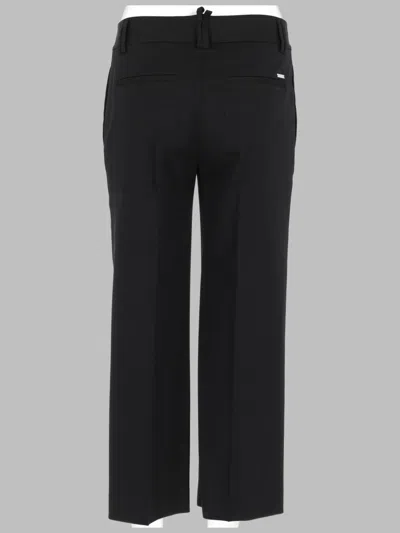 Dsquared2 Dsquared Chic Wool Trousers In Black