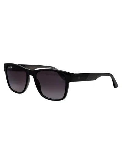 Lacoste Rectangular Sunglasses L6084 S 1 In Black