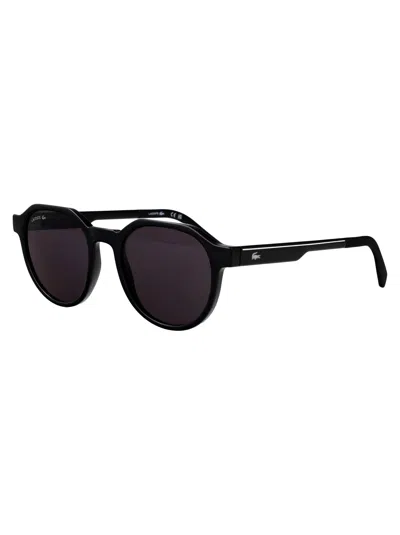 Lacoste Rectangular Sunglasses L6087 S 1 In Black