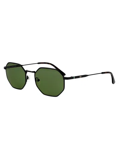 Lacoste Rectangular Sunglasses L280 S 1 In Yellow