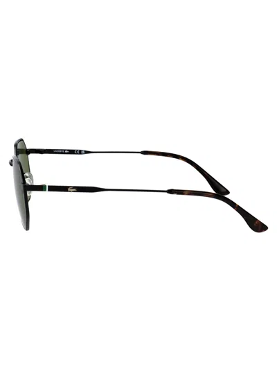 Lacoste Rectangular Sunglasses L280 S 1 In Yellow