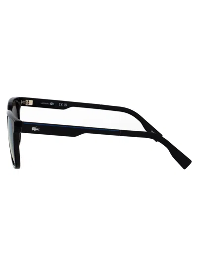Lacoste Rectangular Sunglasses L6077 S 1 In White