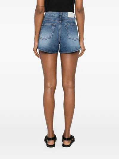 Dunst Denim Mini Shorts In Blue
