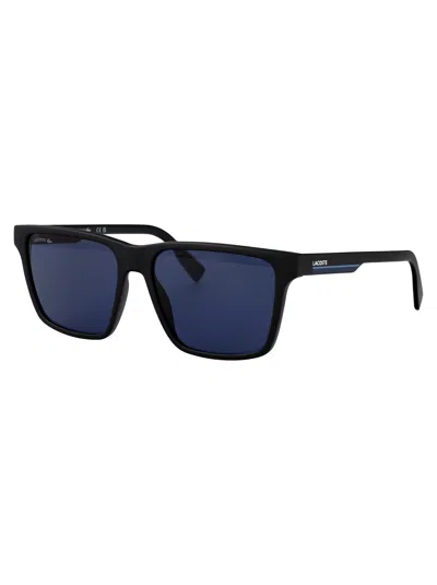 Lacoste Rectangular Sunglasses L6039 S 2 In Red