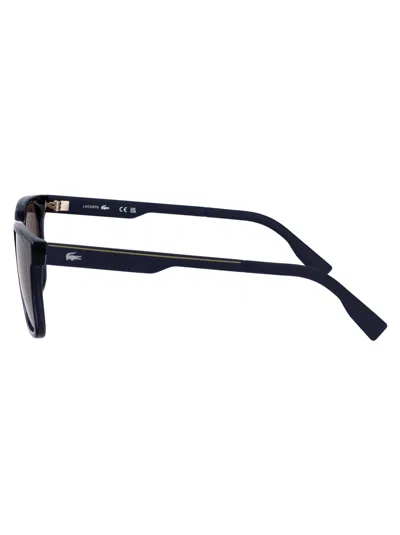 Lacoste Rectangular Sunglasses L6077 S 410 In Pattern