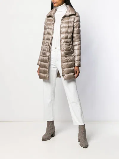 Herno Down-filled Puffer Jacket With Polyamide Lining In Gray