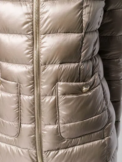 Herno Down-filled Puffer Jacket With Polyamide Lining In Gray