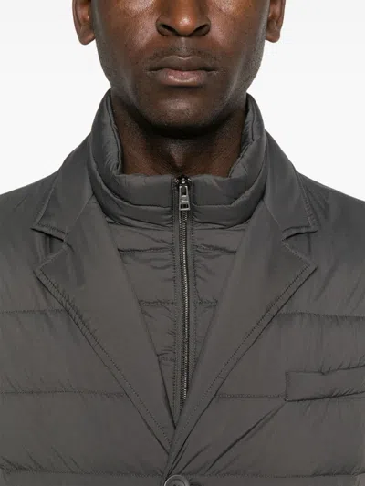Herno La Giacca Down Jacket In Gray