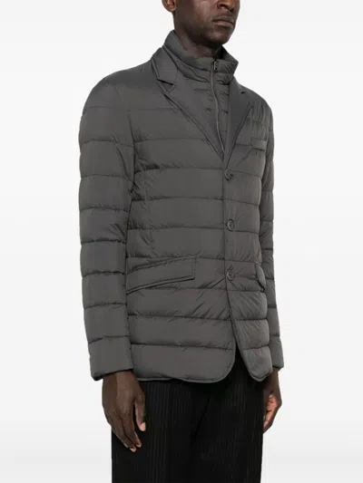 Herno La Giacca Down Jacket In Gray
