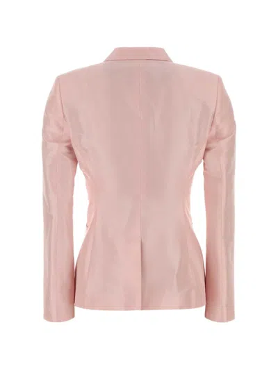 Gucci Wool Single-breasted Jacket In Pink