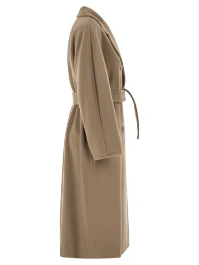 Max Mara Maxmara Madame Virgin Wool And Cashmere Coat In Camel