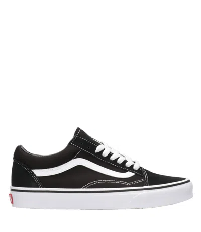 Vans Old Skool Stripe Detail Sneakers In Black