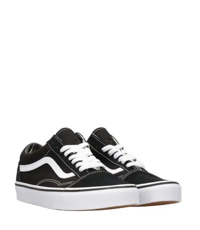 Vans Old Skool Stripe Detail Sneakers In Black