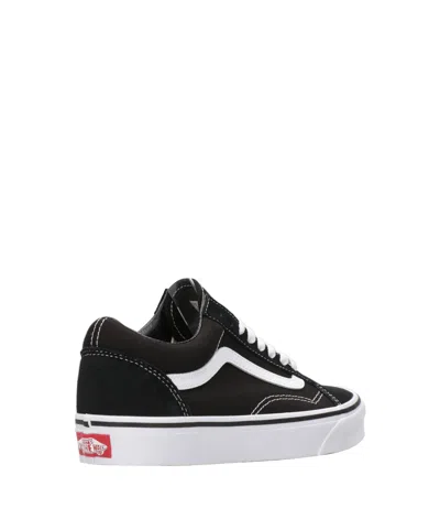 Vans Old Skool Stripe Detail Sneakers In Black