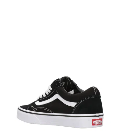 Vans Old Skool Stripe Detail Sneakers In Black