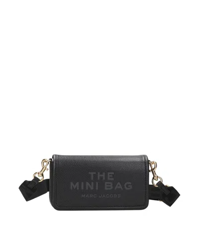 Marc Jacobs Borsa A Tracolla Nera In Pelle Martellata Color Nero In Black