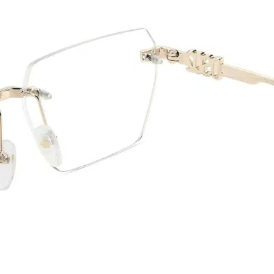 Dsquared2 Rectangular Optical D2 0102 3 Yg In Gold