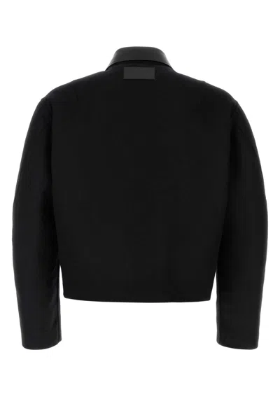 Givenchy Slate Wool Jacket In Black