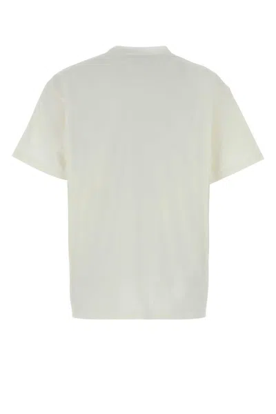 Prada Pristine Cotton T-shirt In Neutral