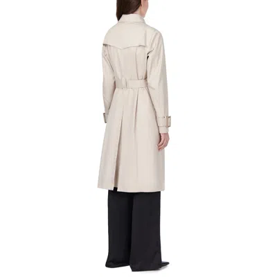 Herno Trench Coat In White