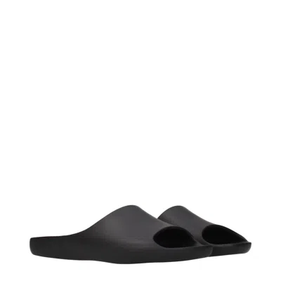 The Row Sandals And Clogs Ama Women Rubber Black In Black