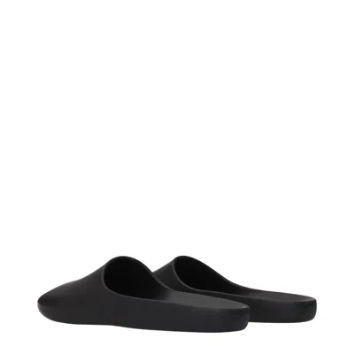 The Row Sandals And Clogs Ama Women Rubber Black In Black