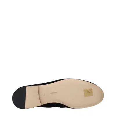 The Row Soft Mocassin F1626l305 Blk In Black