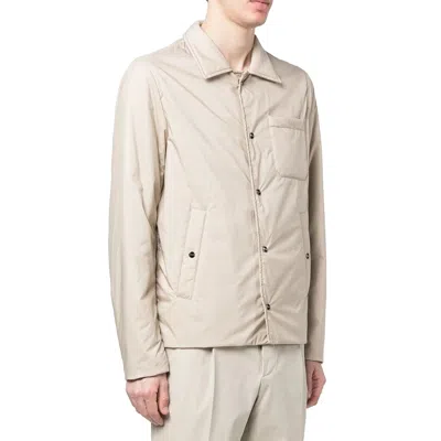 Herno Lightweight Jacket In Gold