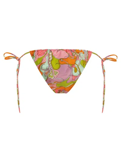 Pucci Orchidee Print Bikini Briefs In Multi